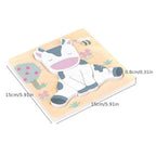 mon puzzle 3d  Puzzle 3D Bois Animaux pour Enfants