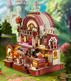 mon puzzle 3d  Puzzle 3D Bois Atelier Dessert Lumineux