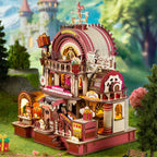 mon puzzle 3d  Puzzle 3D Bois Atelier Dessert Lumineux