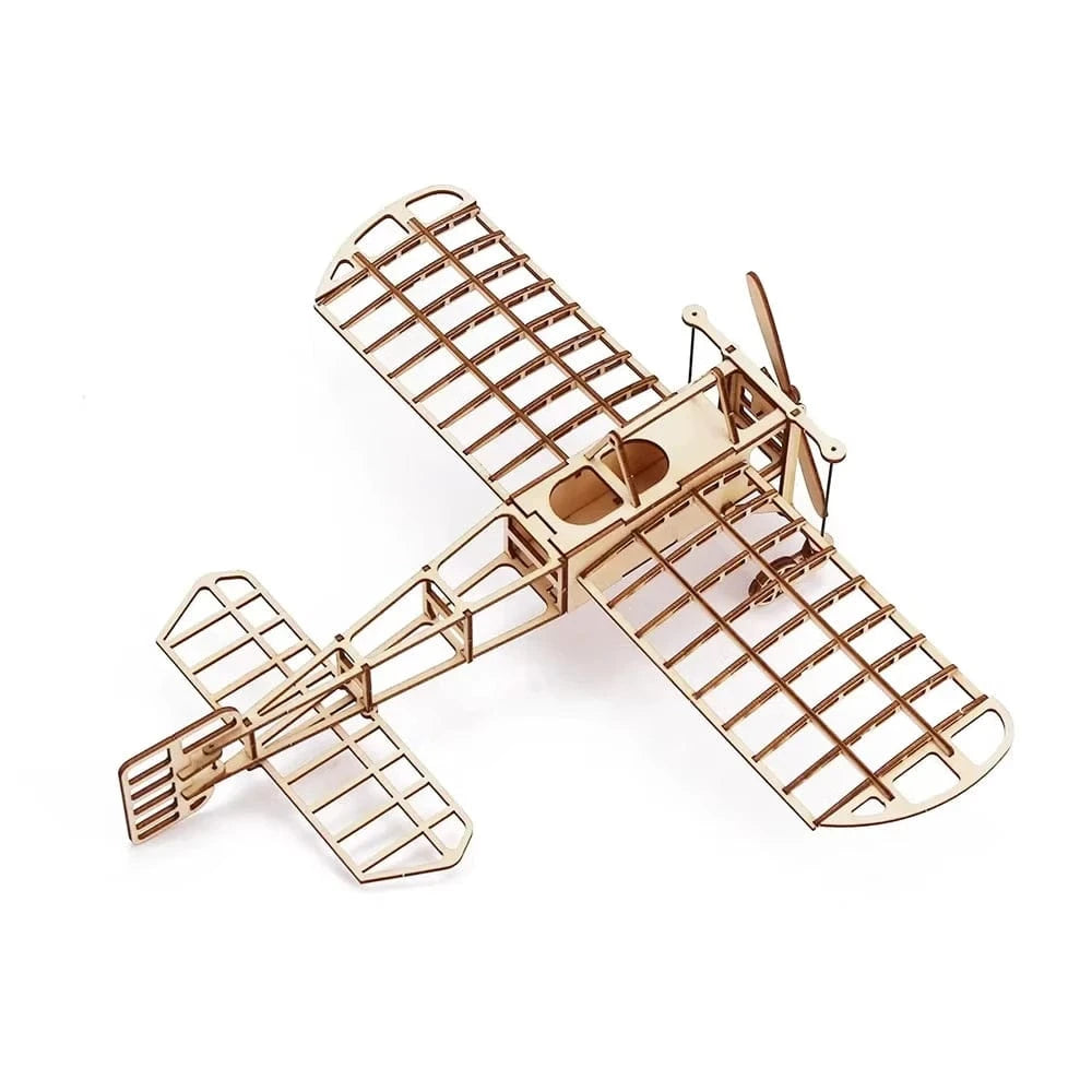 mon puzzle 3d  Puzzle 3D bois avion biplan