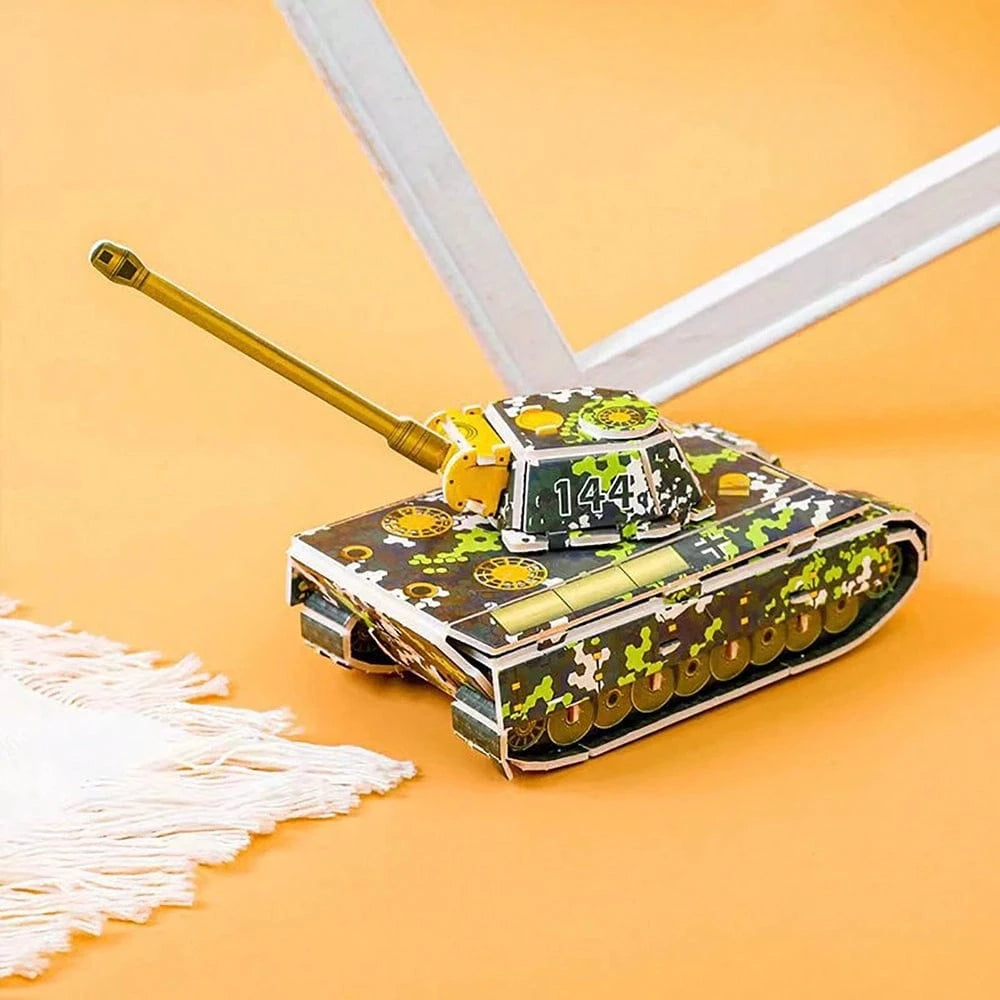 mon puzzle 3d  Puzzle 3D bois avions et Tanks Militaires