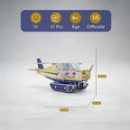 mon puzzle 3d  Puzzle 3D bois avions et Tanks Militaires