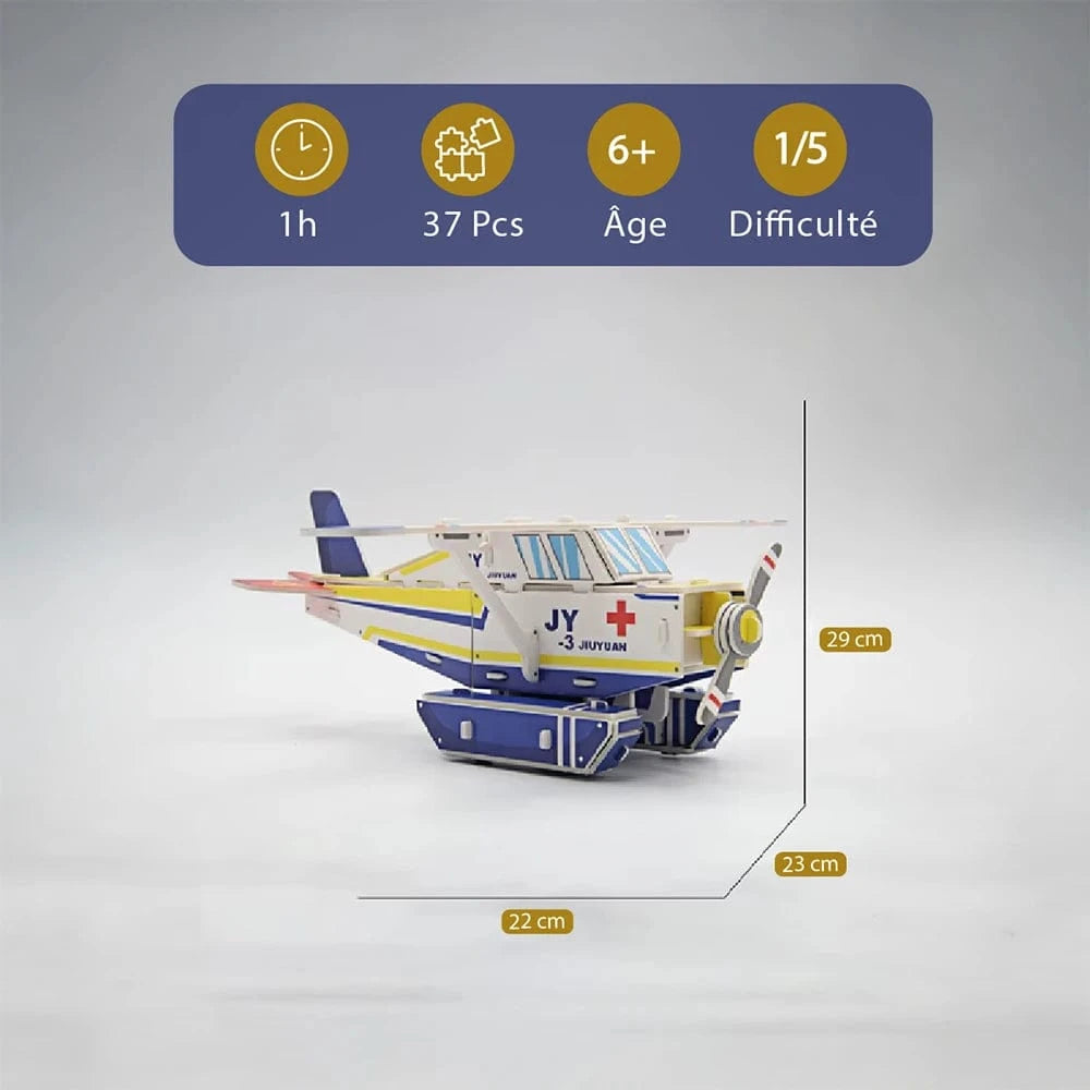 mon puzzle 3d  Puzzle 3D bois avions et Tanks Militaires