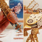 mon puzzle 3d Puzzle 3D bois bateau Dirigeable Fantastique