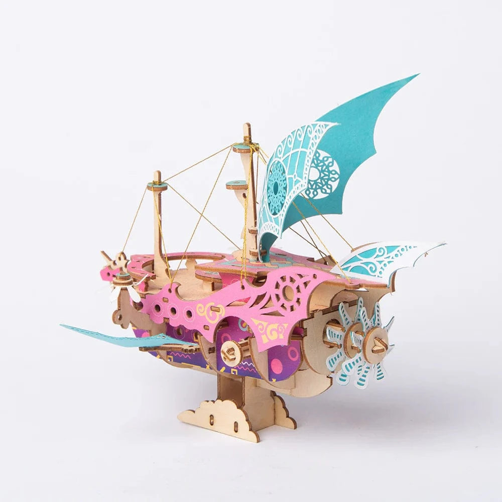 mon puzzle 3d  Puzzle 3D bois – Bateau Fantaisie