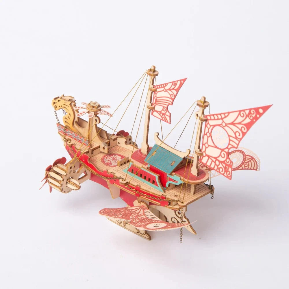 mon puzzle 3d  Puzzle 3D bois – Bateau Fantaisie