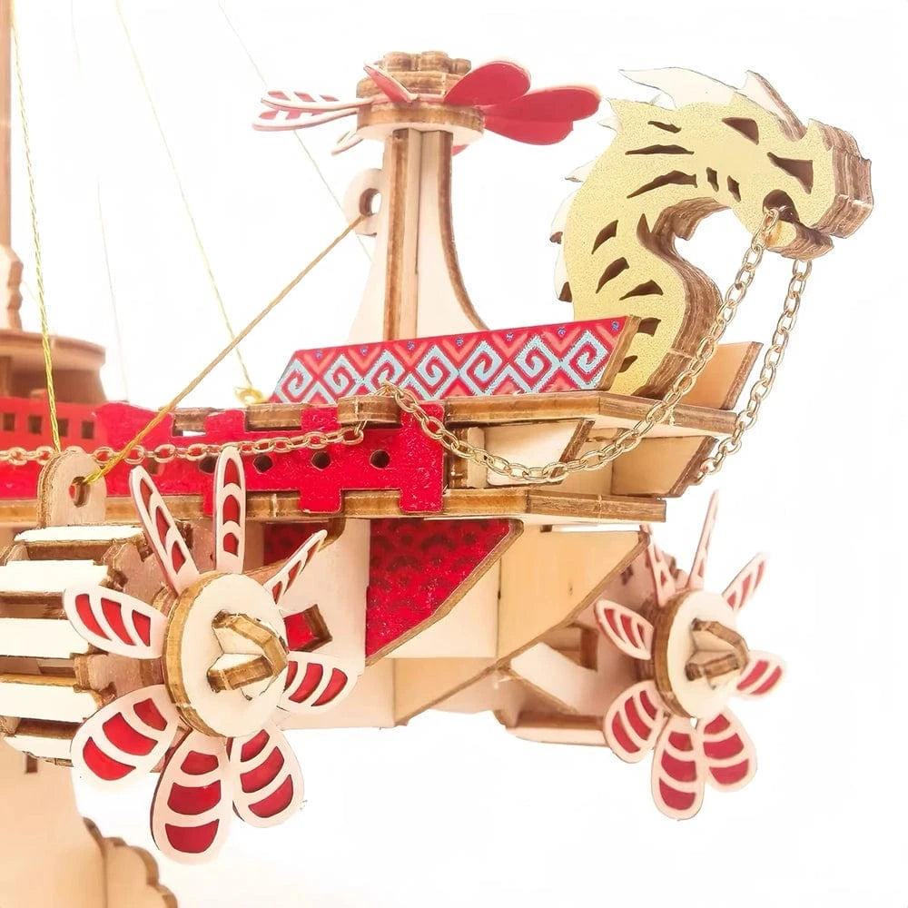 mon puzzle 3d  Puzzle 3D bois – Bateau Fantaisie