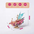 mon puzzle 3d  Puzzle 3D bois – Bateau Fantaisie