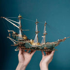 mon puzzle 3d  Puzzle 3D bois bateau - Vaisseau Mystique
