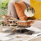 mon puzzle 3d  Puzzle 3D bois bateau - Vaisseau Royal