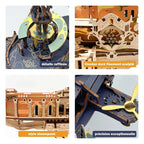 mon puzzle 3d  Puzzle 3D bois bateau - Vaisseau Royal