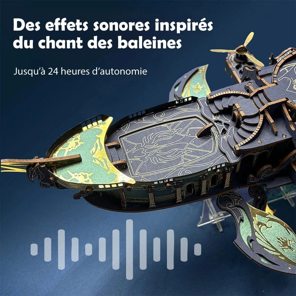 mon puzzle 3d  Puzzle 3D bois bateau - Vaisseau Royal