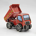 mon puzzle 3d  Puzzle 3D bois Camions de Chantier - Voiture pour enfants