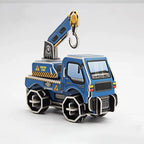 mon puzzle 3d  Puzzle 3D bois Camions de Chantier - Voiture pour enfants