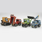 mon puzzle 3d  Puzzle 3D bois Camions de Chantier - Voiture pour enfants