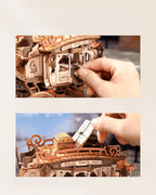 mon puzzle 3d  Puzzle 3D Bois carrosse Boîte Musicale