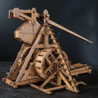 mon puzzle 3d  Puzzle 3D Bois Catapulte Trébuchet