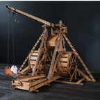 mon puzzle 3d  Puzzle 3D Bois Catapulte Trébuchet