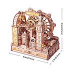 mon puzzle 3d  Puzzle 3D Bois Circuit Billes Londres