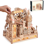 mon puzzle 3d  Puzzle 3D Bois Circuit Billes Londres Miniature