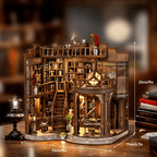 mon puzzle 3d  Puzzle 3D Bois Cottage Rêveur Lumineux