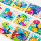 mon puzzle 3d  Puzzle 3D Bois Dinosaure pour Enfants