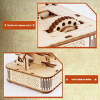 mon puzzle 3d  Puzzle 3D Bois Globe Classique