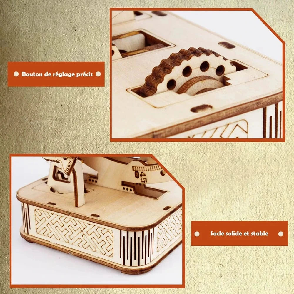 mon puzzle 3d  Puzzle 3D Bois Globe Classique