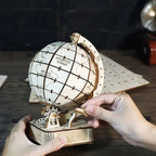 mon puzzle 3d  Puzzle 3D Bois Globe Classique