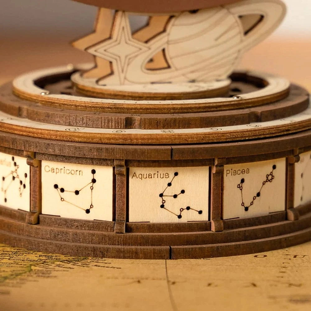 mon puzzle 3d  Puzzle 3D Bois Globe Vintage