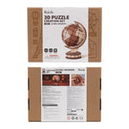 mon puzzle 3d  Puzzle 3D Bois Globe Vintage