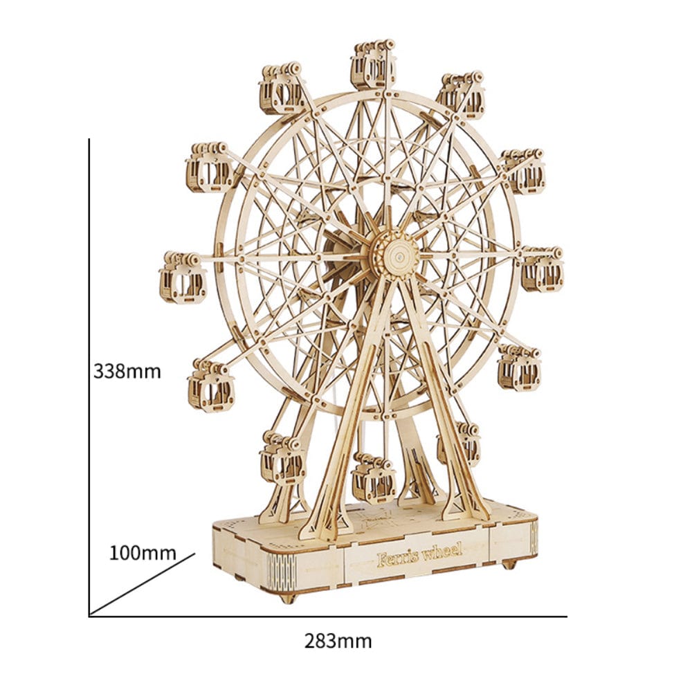 mon puzzle 3d  Puzzle 3D Bois Grande Roue Rotative