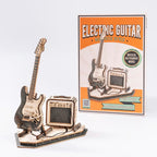 mon puzzle 3d  Puzzle 3D Bois Guitare Électrique