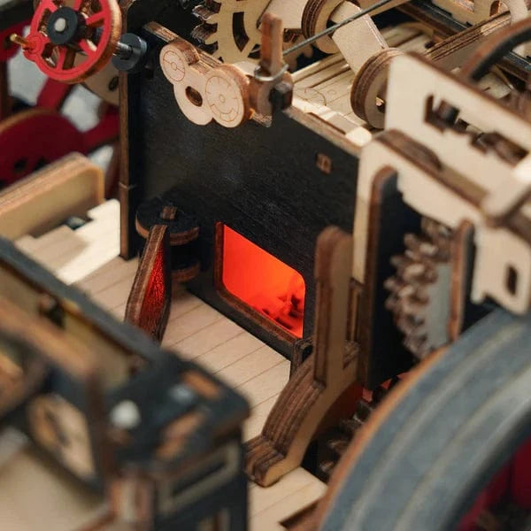 mon puzzle 3d  Puzzle 3D Bois Locomotive à Vapeur