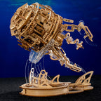 mon puzzle 3d  Puzzle 3D Bois Méduse Aurore Lumineuse