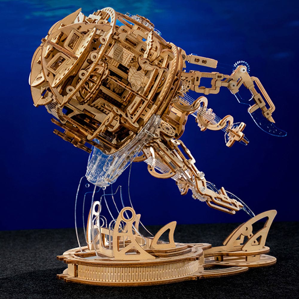 mon puzzle 3d  Puzzle 3D Bois Méduse Aurore Lumineuse