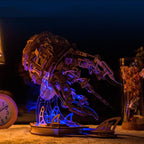 mon puzzle 3d  Puzzle 3D Bois Méduse Aurore Lumineuse