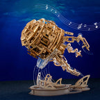 mon puzzle 3d  Puzzle 3D Bois Méduse Aurore Lumineuse