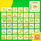 mon puzzle 3d  Puzzle 3D Bois Mosaïque Géométrique Montessori