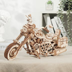 mon puzzle 3d  Puzzle 3D Bois Moto Cruiser