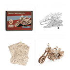 mon puzzle 3d  Puzzle 3D Bois Moto Cruiser