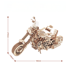mon puzzle 3d  Puzzle 3D Bois Moto Cruiser