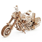 mon puzzle 3d  Puzzle 3D Bois Moto Cruiser