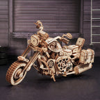 mon puzzle 3d  Puzzle 3D Bois Moto Cruiser