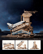 mon puzzle 3d  Puzzle 3D Bois Navette Spatiale