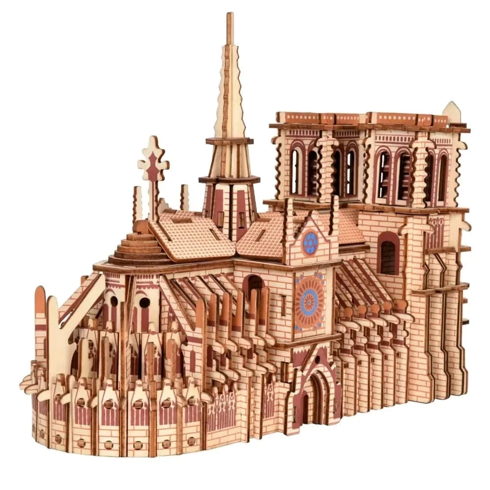 mon puzzle 3d  Puzzle 3D Bois Notre-Dame de Paris Couleurs