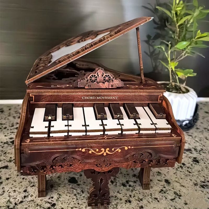 mon puzzle 3d  Puzzle 3D Bois Piano Miniature