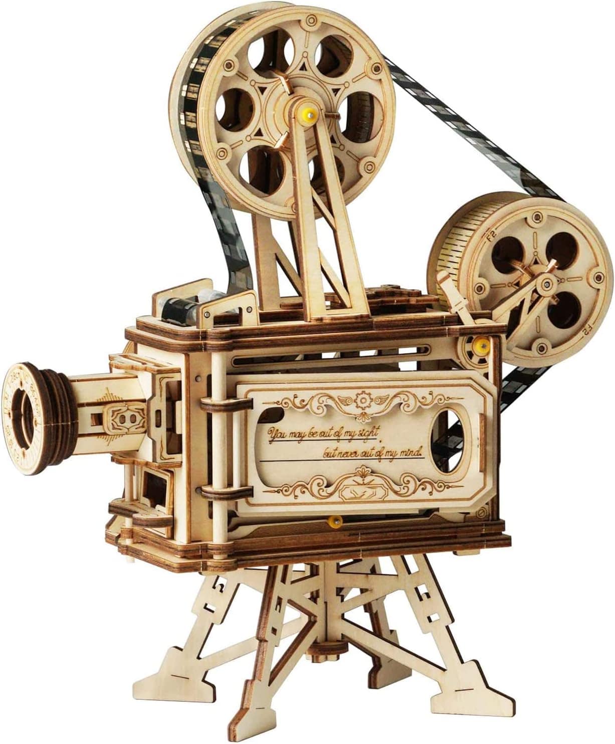 mon puzzle 3d  Puzzle 3D Bois Projecteur Cinéma Vitascope