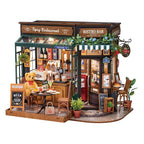 mon puzzle 3d  Puzzle 3D Bois Restaurant Bistro Miniature