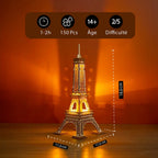 mon puzzle 3d  Puzzle 3D Bois Tour Eiffel – Maquette 28 cm